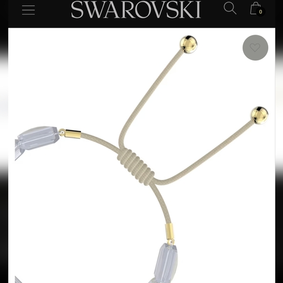 SwarovskiSwarovski star Letra Symbolic Crystal BraceletSize: ONE SIZE - Picture 2 of 12